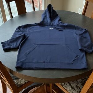Under Armour Navy Blue Pullover Hoodie